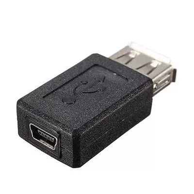 USB A Type Female To 5 Pin Mini USB B Type Female Cable Converter Adapter • $3.50