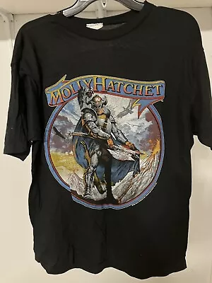 Vintage 1984-85  Molly Hatchet Band Tour The Deed Is Done Shirt Original Concert • $100