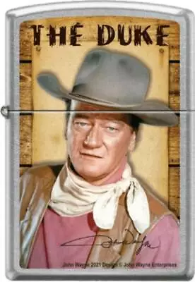 $28.95 • Buy John Wayne Western - Street Chrome Zippo Lighter