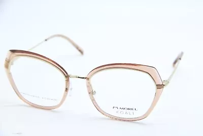 New Morel Koali 20098k Pd07 Clear Pink Gold Acetate Authentic Eyeglasses 53-20 • $105.91