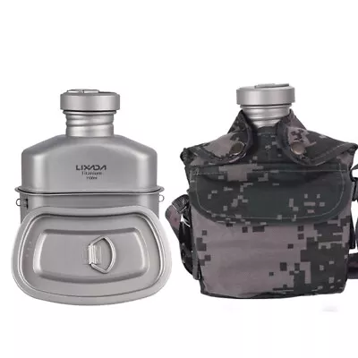 Bottle  Canteen Cups Set Ultralight Cooking P5G4 • $190.09