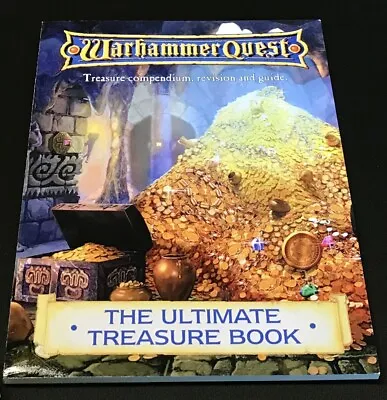Warhammer Quest THE ULTIMATE TREASURE BOOK By Littlemonk - NEW! • $50