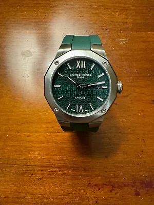 Baume & Mercier Riviera Green Men's Watch - MOA10618 • $1500