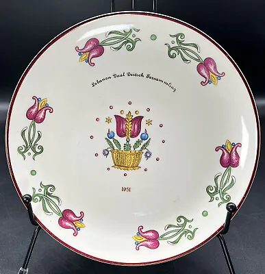 American Limoges Salad Plate Old Dutch Pattern Tulips In Basket Vintage • $14.99