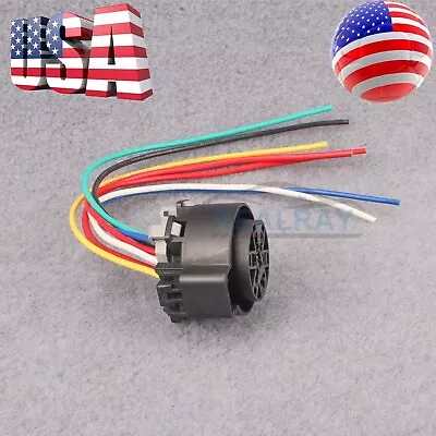 Truck Connector 7 Way Trailer Plug Pigtail Wire Harness For CHEVROLET CHRYSLER • $13.79