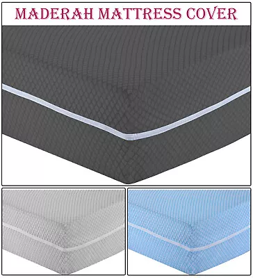 Diamond Anti Bed Bug Zipped Mattress Full Encasement Protector Cover All SIzes • £9.50