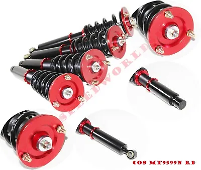  Coilover Suspension Lowering Kit Fit Mitsubishi Eclipse 95-99 2ND GEN Eagle RED • $445