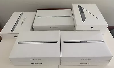 Ten Empty Boxes For Apple Macbook Pro 15  13  A1990 A1398 A1502 Box Lot Of 10 • $220