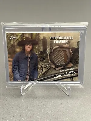 2017 Topps WALKING DEAD EVOLUTION Carl Grimes Costume Relic • $30