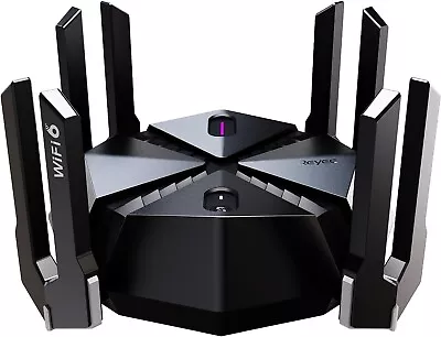 WiFi 6 Router W.less 8-Stream Gaming Router 8 FEM 2.5G WAN 1.8GHz Quad-Core • $199