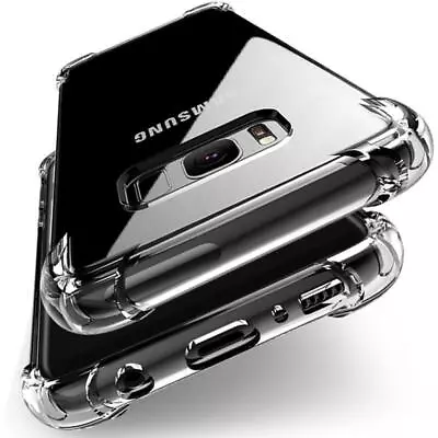 Case For Samsung Galaxy S10 Plus S10e S10 S9 S8 Shockproof Clear Silicone Cover • £2.99