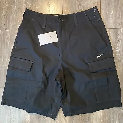 Nike Men's SB Skate Cargo Shorts DQ6292-010 Black Size 30 $80 • $101.39