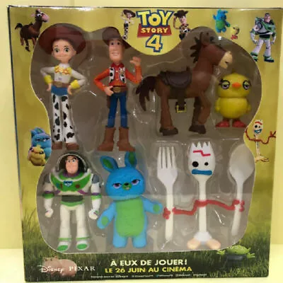 £8.99 • Buy 7Pcs Disney Toy Story 4 Fokry Buzz Lightyear Woody Jessie Action Figure Model