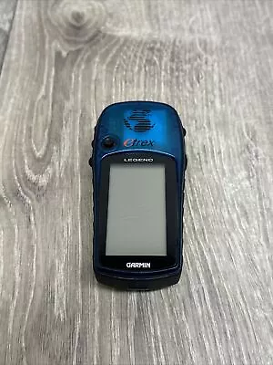 Garmin ETrex Legend Blue Handheld LCD Display Waterproof Hiking GPS Navigator • $28