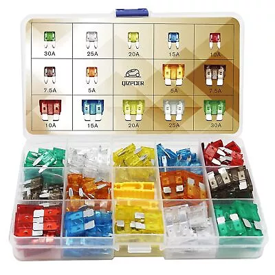 140 Pcs Fuses Automotive Kit - Blade Auto Fuse Assortment Standard And Mini...  • $23.39