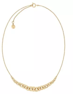 New Michael Michael Kors Mkj6040710 Gold Necklace Women • $59.99