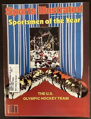 1980 Olympic Hockey Team Sports Illustrated 12/22/80 US USA Miracle On Ice SOY 1 • $14.99