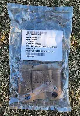 K-BAR Adapter K Bar KaBar PALS FILBE IOTV Knife Coyote USMC USGI US Military NEW • $5.75