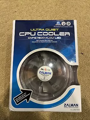 Zalman CNPS 7500 Alcu LED Ultra Quiet  CPU Cooler • $39.99