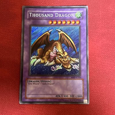 Thousand Dragon MRD-E143 Secret Rare Yugioh Card - Light Play • £11.99