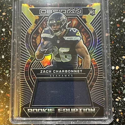 2023 Panini Obsidian Zach Charbonnet Rookie Eruption /199 • $6