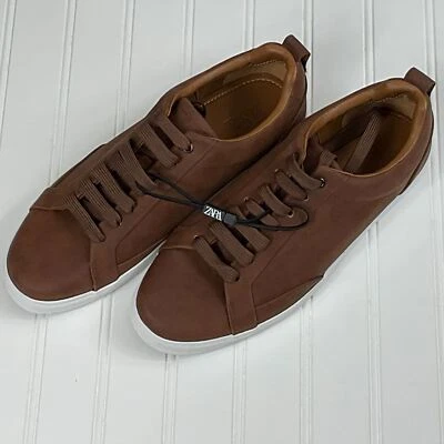$55 • Buy Zara MINIMAL LACED SNEAKERS Size EU 40