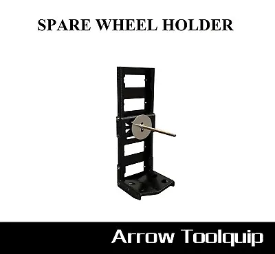 $399 • Buy Heavy Duty Aluminium Ute Toolbox Canopy Spare Wheel Carrier / Holder (5mm Thick)