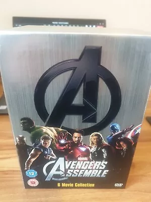 Marvel's Avengers Assemble 6 Movie Collection Set (DVD) Excellent Condition! • £8.99