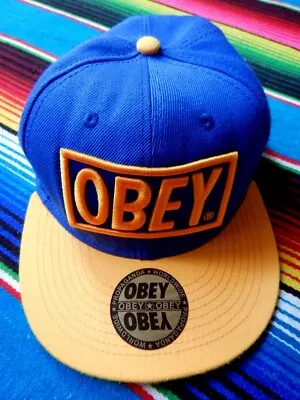 ✺Great Condition✺ OBEY Worldwide Propaganda Snap Back Kids Cap Hat • $34.99