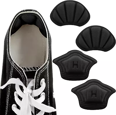 2 Pairs Heel Pads For Shoes Too Big 2 Styles Thickening Heel Protectors Self-  • $13.99