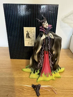 Maleficent Masquerade Disney Showcase Couture De Force Enesco Figurine NIB • $180