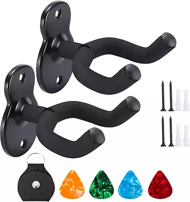 Guitar Wall MountUkulele Hanger Hook Holder Stand Guitar Hangers Hooks For Acou • $12.44