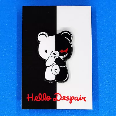 Danganronpa 1 2 3 Monokuma Bear Enamel Pin Figure Anime Manga • $24.99