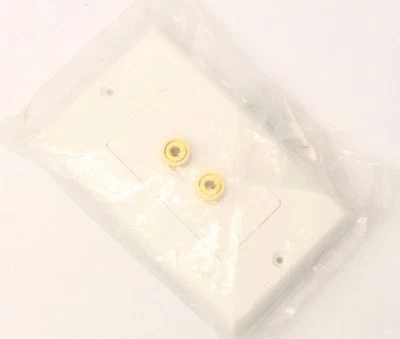 $14.99 • Buy HomeTech Home Theater In-Wall Plate Screws Trim For Audio Speaker Installation