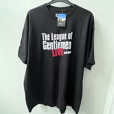 Men’s Black ‘The League Of Gentlemen’ Live Again T-shirt Size XXL • £18.99