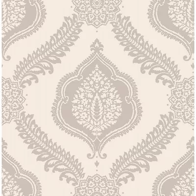 Abingdon Ivory Cream Gold Metallic Damask Wallpaper Fine Decor Fd40643 • £11.62