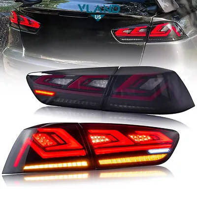 $289.99 • Buy LED Tail Lights For Mitsubishi Lancer & EVO X 08-20 W/Startup Dynamic Sequential