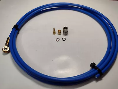 Blue Hydraulic Brake Hose Kit For Magura MT8 Carbon SL MT7 MT6 /4 Banjo 2000mm   • $25