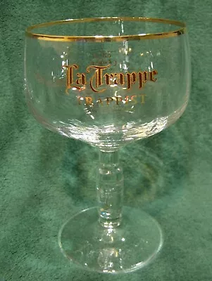 La Trappe Dutch Trappist Ale Chalice Beer Glass Brouwerij De Koningshoeven 25cl • $11.99