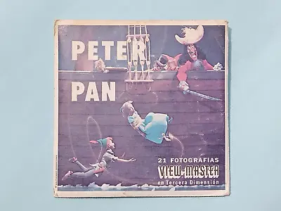 Vintage Very Rare  Peter Pan  View-master 3 Reels Packet 1957 • $11