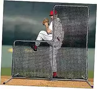  L Screen Baseball For Batting Cage Portable L Screen Baseball L Screen • $169.98