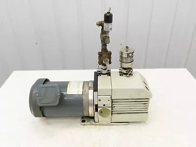 Leybold Trivac D8B 2-Stage Rotary Vane Vacuum Pump 6cfm 40gpm 1Hp 230/460V 3PH • $649.99