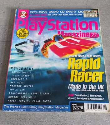 Official UK PlayStation Magazine - August 1997 - Issue 22 - No Demo Disc • £14.95