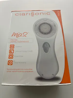 New Clarisonic Mia 2 Sonic Skin Cleansing System - WHITE • $118.01