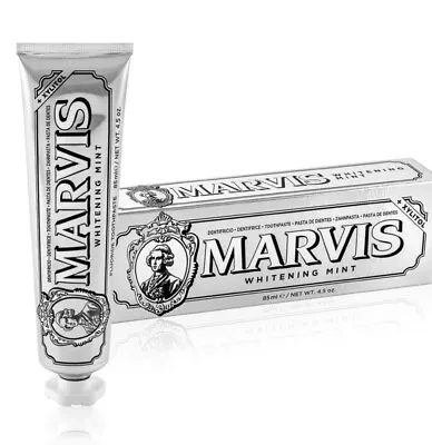 Marvis Whitening Mint Toothpaste 3.8 Oz (75 Ml) New In Box FRESH AUTHENTIC • $12.40