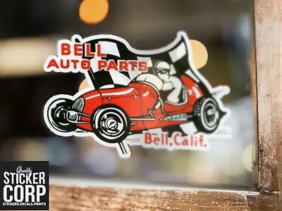 Bell Auto Parts Vintage Style Decal Vinyl Sticker Racing Hot Rod Rat Rod • $11.06