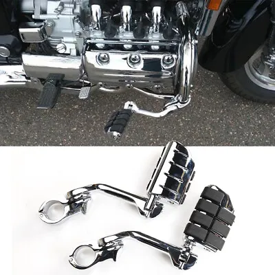 1 1/4  Highway Engine Guard Foot Pegs For Honda GoldWing GL 1500 1100 1200 1800 • $69.99