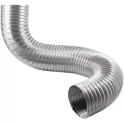 Deflecto AO48/20-A Semi-Rigid Flexible Aluminum Duct (4  Dia X 8ft) • $53.72