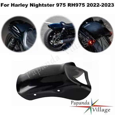 Black Backside Rear Fender Muguard Fairing Cover For Harley Nightster RH975 22up • $187.22