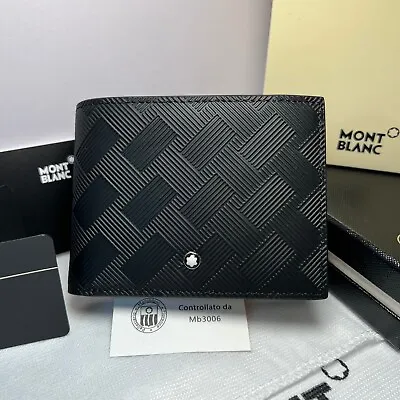 Montblanc Extreme 3.0 Wallet 6cc Black MB131762 • $159